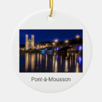 Pont a Mousson Panorama with Moselle Souvenir