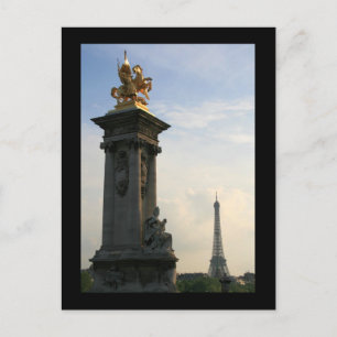 Pont Alexandre III Detail Postcard