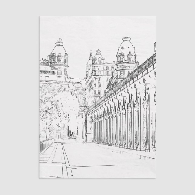 Pont de Bir-Hakeim - Paris, France Tissue Paper (Creator Uploaded)