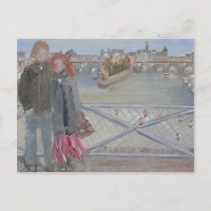 Pont des Arts: Paris Postcard