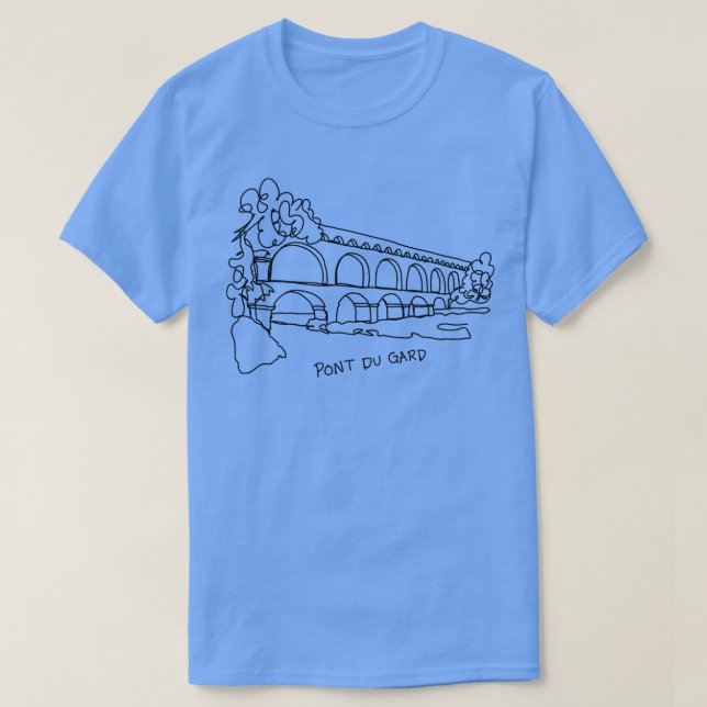 Pont du Gard T-Shirt (Design Front)