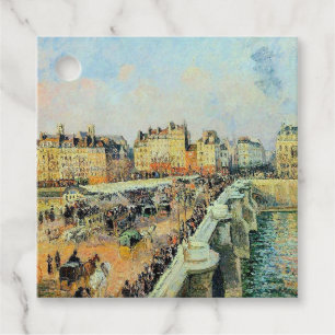 Pont Neuf, Afternoon, Sunlight Camille Pissarro    Favour Tags