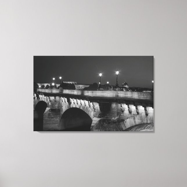 Pont Neuf Paris Canvas Print (Front)