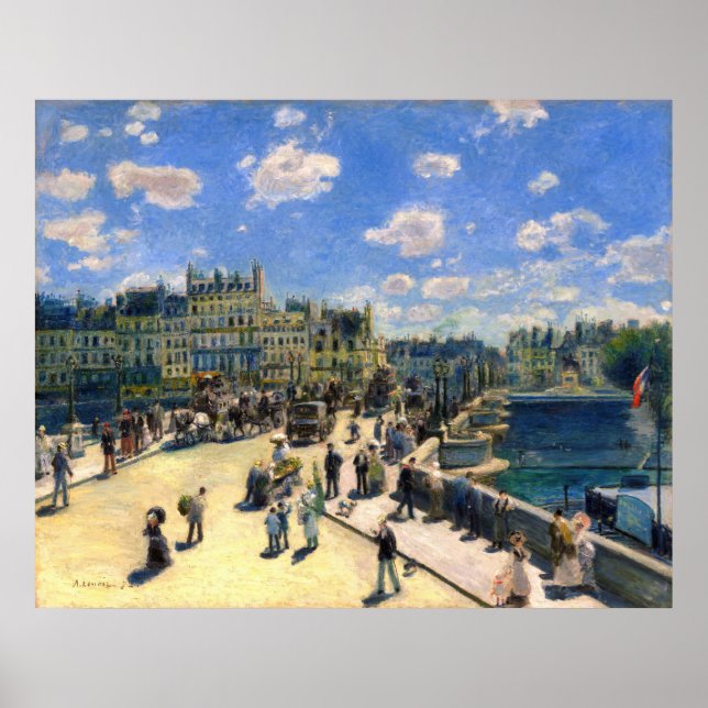 Pont Neuf, Paris Poster (Front)