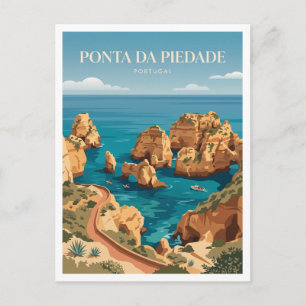 Ponta da Piedade Lagos Portugal Postcard