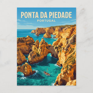 Ponta da Piedade Portugal Postcard