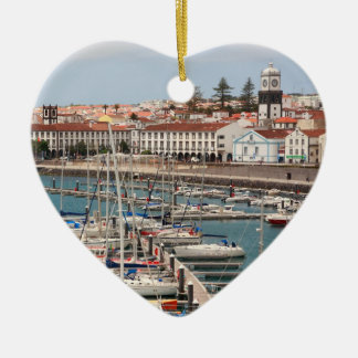 Ponta Delgada - Azores Ceramic Tree Decoration