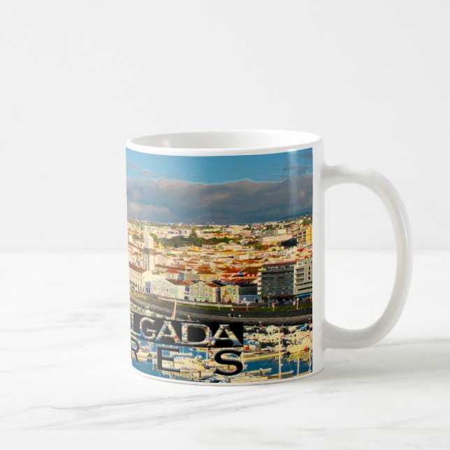 Ponta Delgada Coffee Mug (Right)