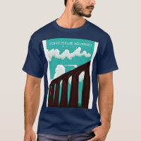 Pontcysyllte Aqueduct Wales Travel poster
