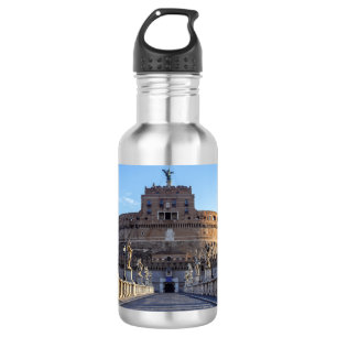 Ponte and Castel Sant'Angelo - Rome, Italy 532 Ml Water Bottle