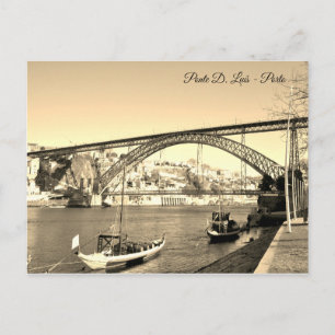 Ponte D. Luís - Porto Postcard
