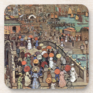 Ponte Della Paglia, Venice by Maurice Prendergast Coaster