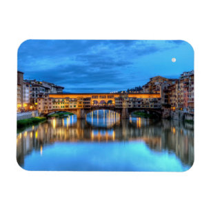 Ponte vecchio bridge in Florence, Italy Magnet