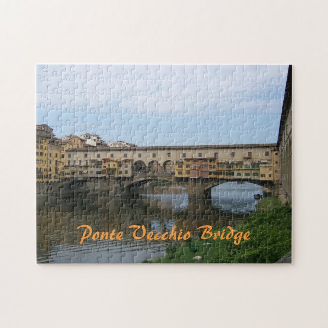 Ponte Vecchio Bridge Jigsaw Puzzle (Horizontal)