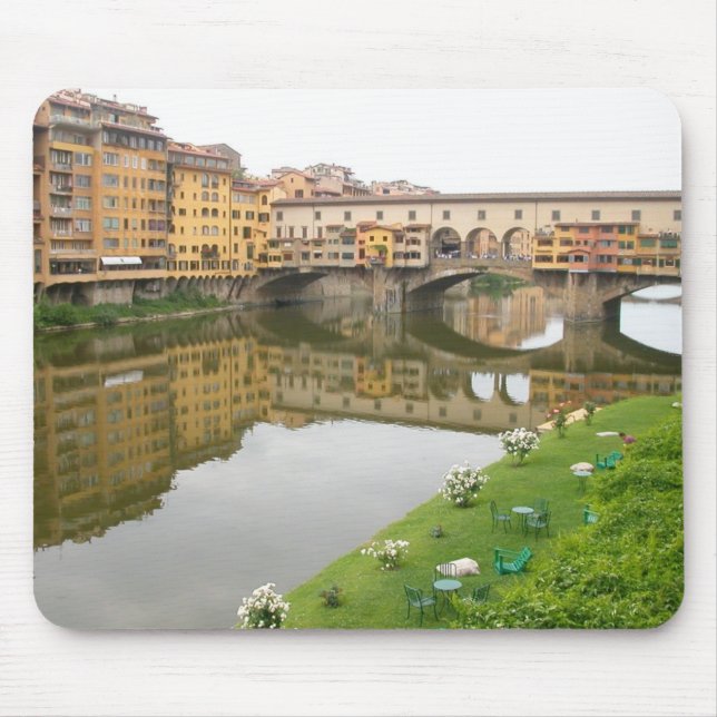Ponte Vecchio Bridge Mouse Pad (Front)