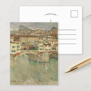 Ponte Vecchio   Childe Hassam Postcard