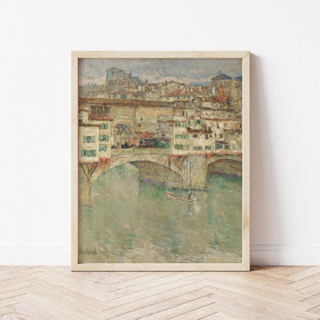 Ponte Vecchio | Childe Hassam Poster (Creator Uploaded)