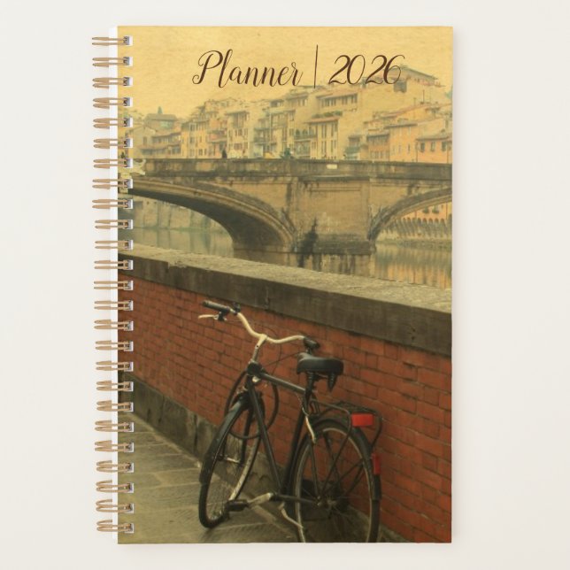 Ponte Vecchio Florence 2026 Year Planner  (Front)