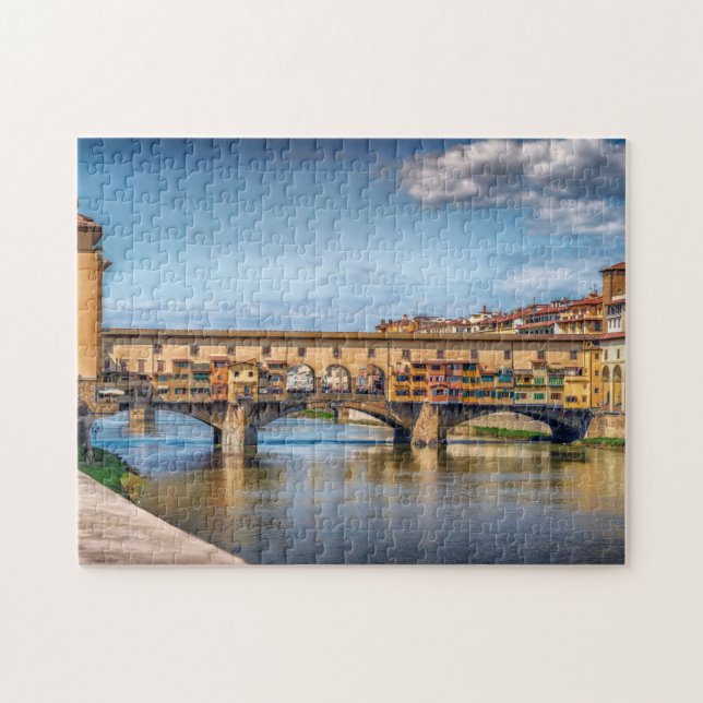 Ponte Vecchio Florence Italy Photo Jigsaw Puzzle (Horizontal)