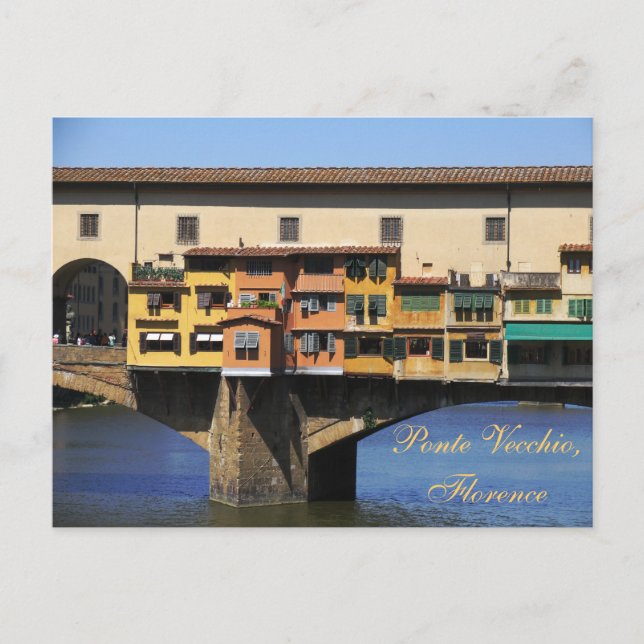 Ponte Vecchio, Florence Postcard (Front)