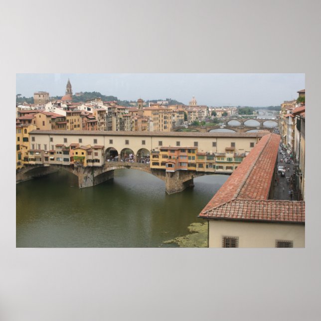 ponte vecchio, florence poster (Front)