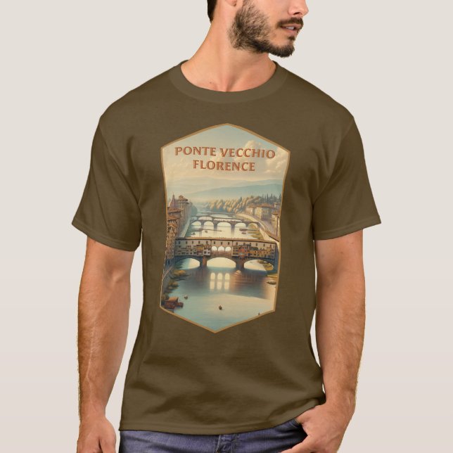 Ponte Vecchio Florence T-Shirt (Front)