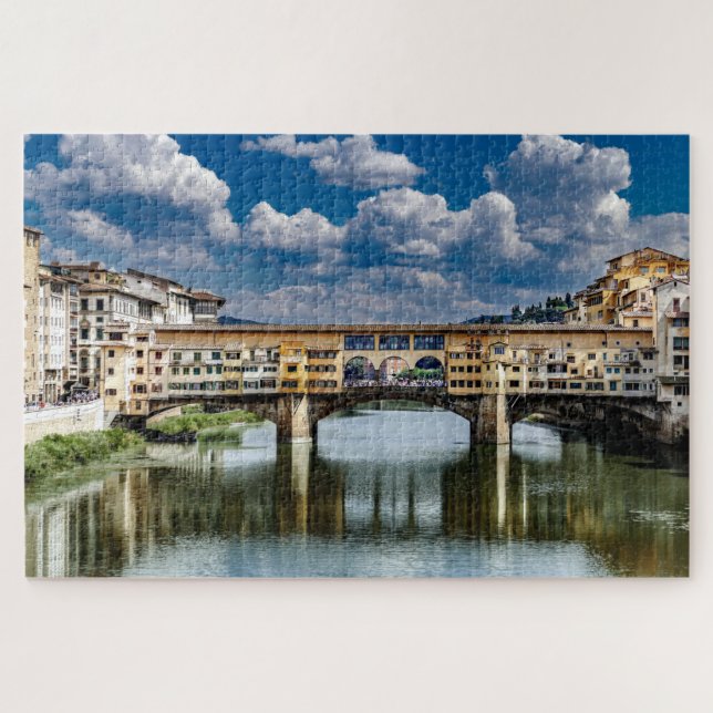 Ponte vecchio jigsaw puzzle (Horizontal)