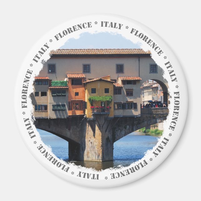 Ponte Vecchio Magnet (Front)