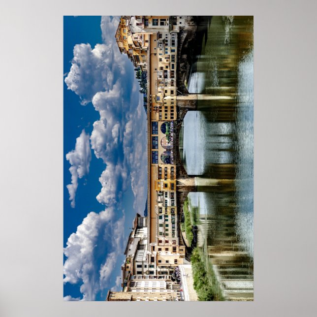 Ponte vecchio(old bridge) poster (Front)