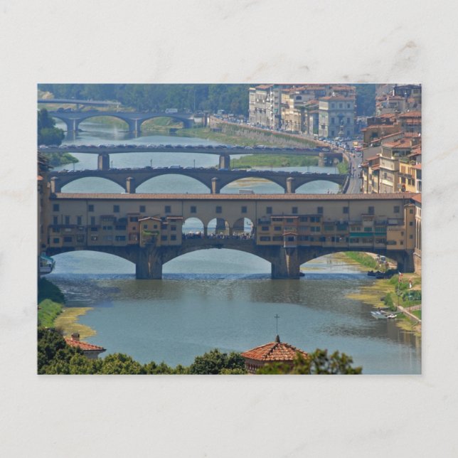 Ponte Vecchio Postcard (Front)