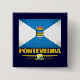 Pontevedra 15 Cm Square Badge