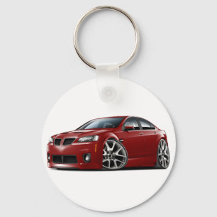 Pontiac G8 GXP Maroon Car Key Ring