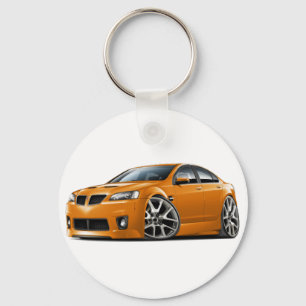 Pontiac G8 GXP Orange Car Key Ring