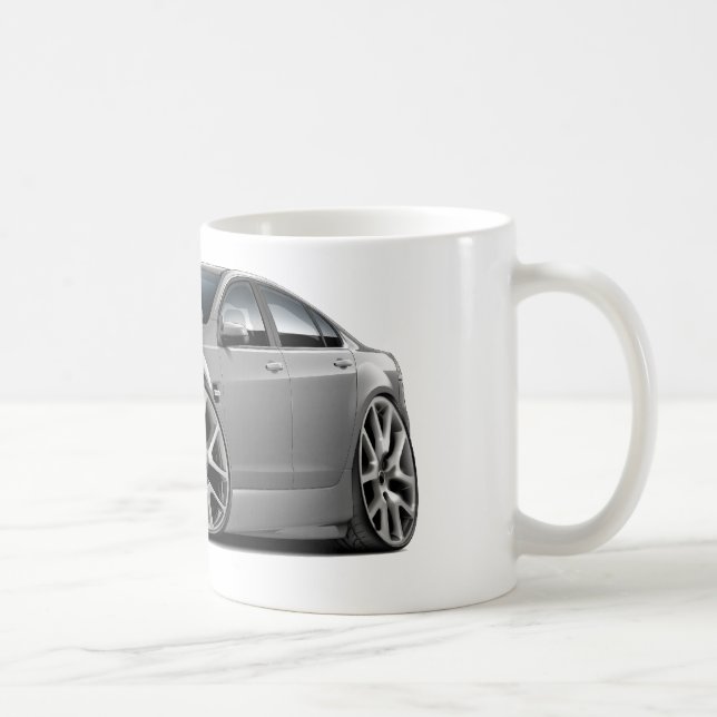 Pontiac G8 GXP Silver Car Coffee Mug (Right)