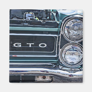 Pontiac GTO Muscle Car Magnet for the Shop