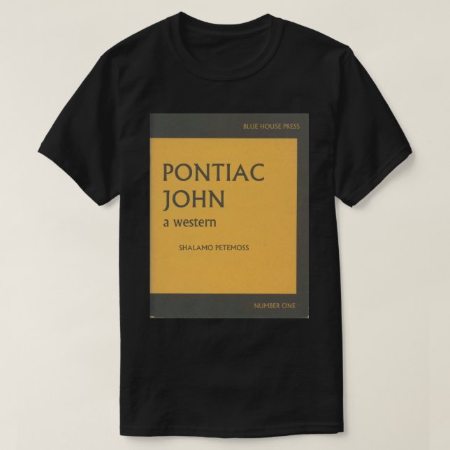 Pontiac John Bookmark Tee (Design Front)