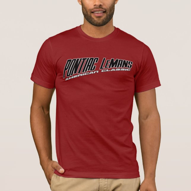 Pontiac LeMans - Slanted Design American Classic T-Shirt (Front)