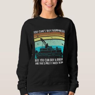 Pontoon Boat Captain Pontooning Boating Buy A Pont Sweatshirt