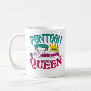 Pontoon Boat Queen Coffee Mug New Boat Owner