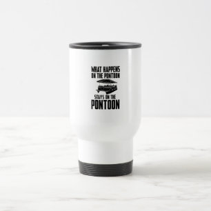 Pontoon Boat Travel Mug
