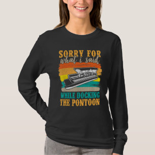 Pontoon Captain Pontoon Boat Party Boating 5 T-Shirt