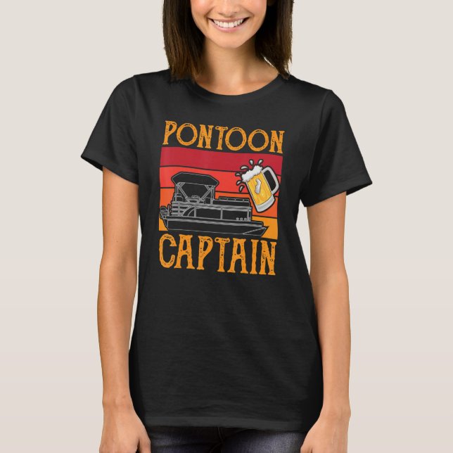 Pontoon Captain T-Shirt (Front)