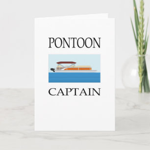 Pontoon Captain T-Shirt Card