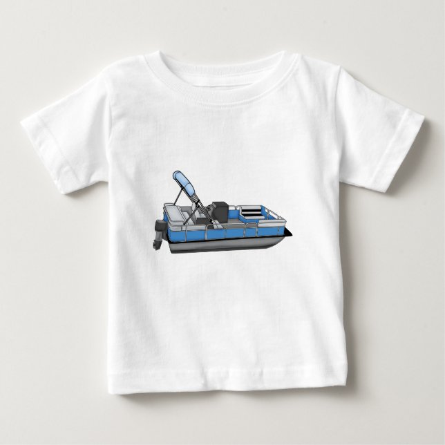pontoon fun baby T-Shirt (Front)