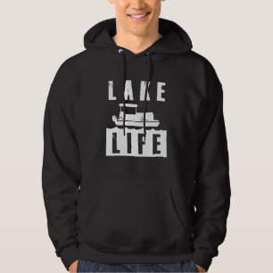 Pontoon Motorboat Party Motorboatin Boat Captain H Hoodie