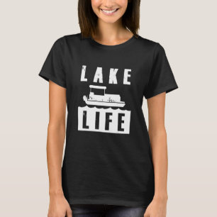 Pontoon Motorboat Party Motorboatin Boat Captain H T-Shirt