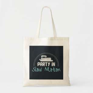 Pontoon Party in slow motion Tote Bag