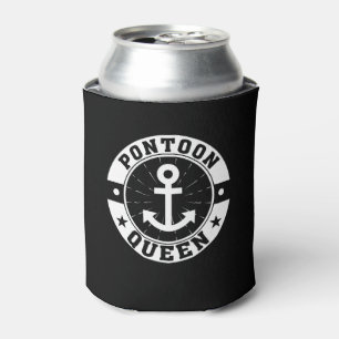 Pontoon Queen Boating Women Saying Gifts Can Cooler