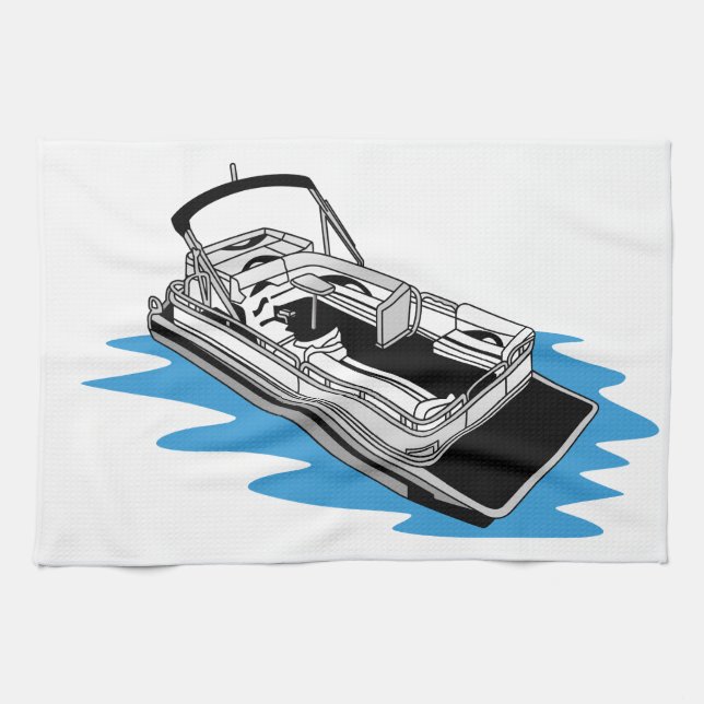 Pontoon Tea Towel (Horizontal)