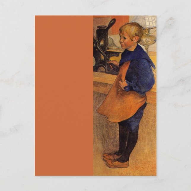 Pontus by the Etching Machine Postcard (Front)